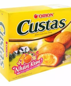 Bánh trứng custas orion hộp 12 cái 282g