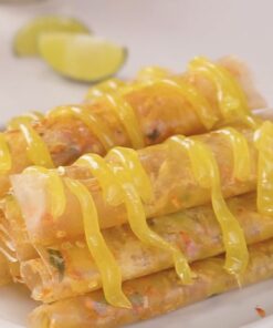 Bánh tráng cuốn bơ