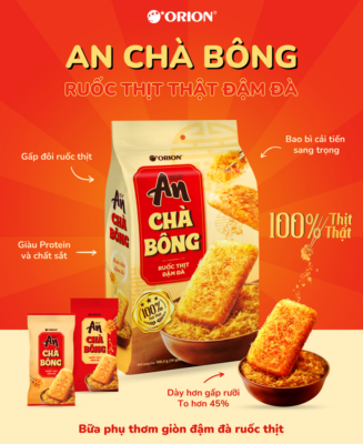 Bánh Gạo An Chà Bông top ăn vặt healthy