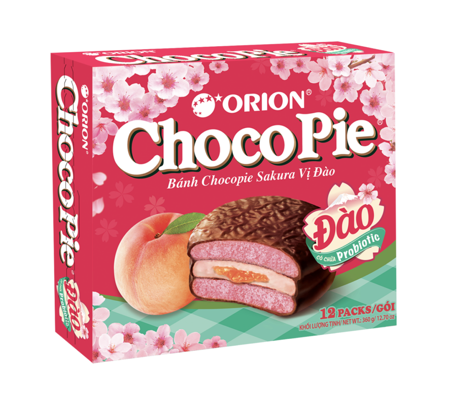 ChocoPie Đào ngọt ngào