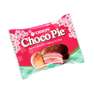 chocopie đào